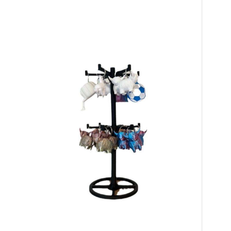 Expositor Giratório De Joias Rainlovei , Organizador Para Anéis ,Colares E Chaveiros /Suporte  plástico para joias em Oferta na Shopee