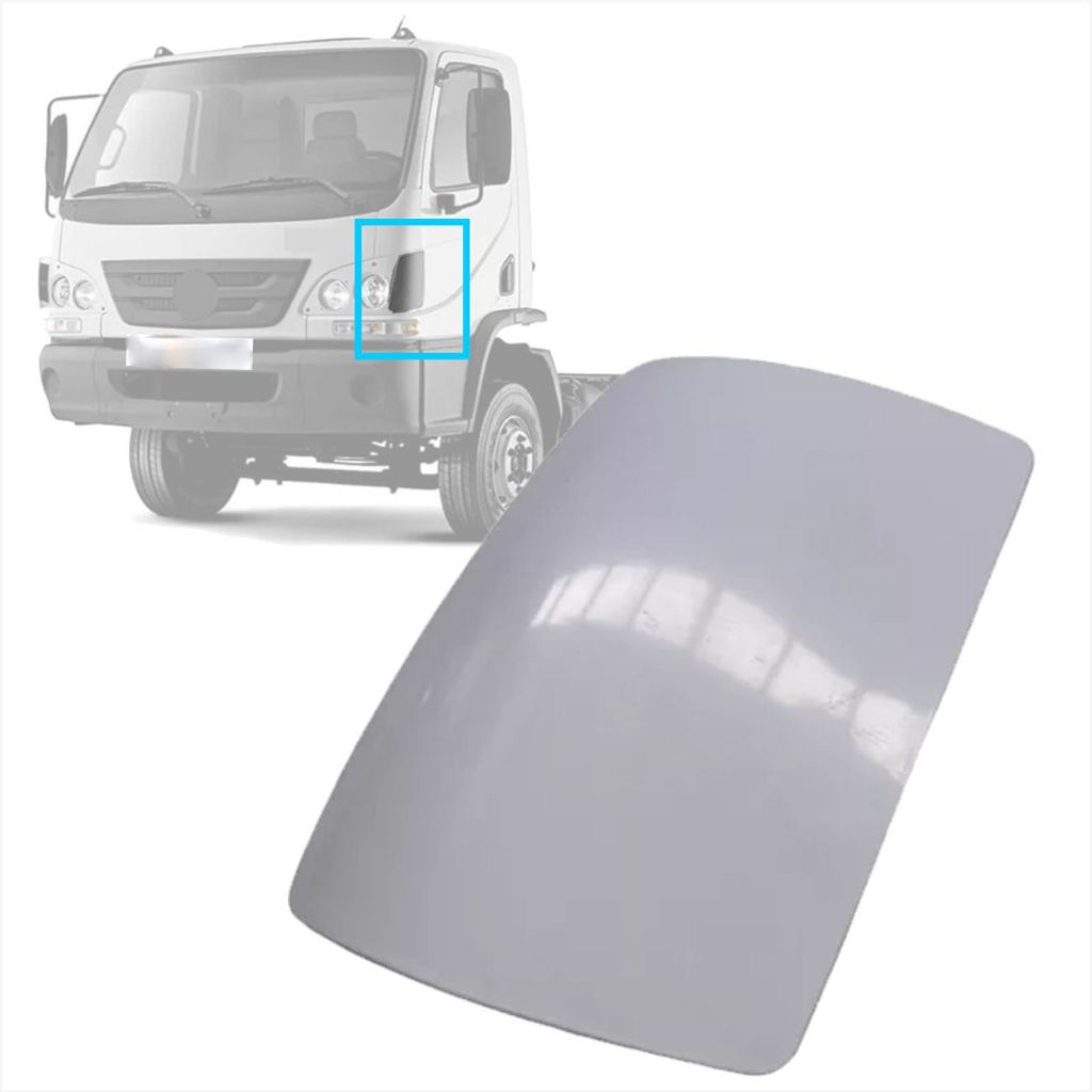 DEFLETOR DA COLUNA LATERAL ESQUERDA - MERCEDES BENZ ACCELO 715 815 915 1016 1316 - 9798800740