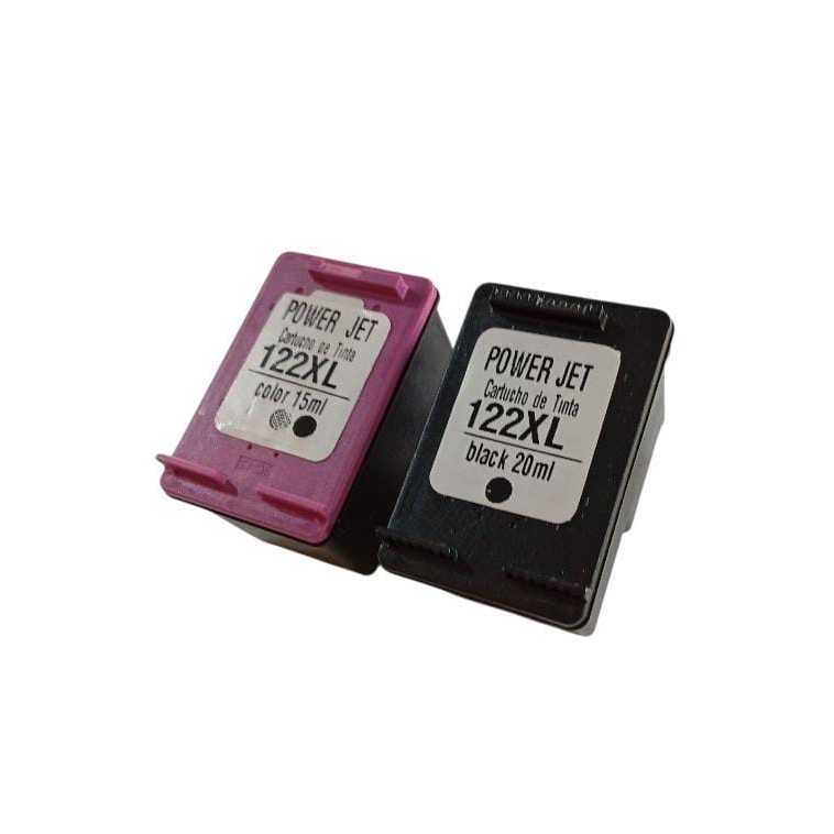 Kit 2 Cartuchos HP 122XL | Excelente Qualidade e Alto Rendimento em Oferta na Shopee