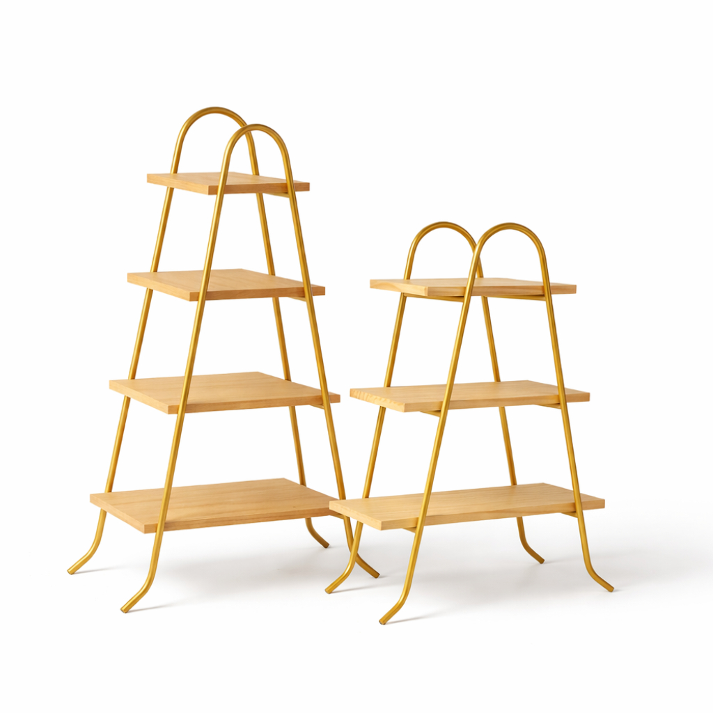 Escadinha 4 Andares Arco Expositor Doces Lembrancinhas Para Festa Enfeites Decorações Utilidades em Oferta na Shopee