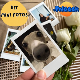 Mini Fotos Kit Personalizados Fotos Retrô Presente Cabe Celular em Oferta na Shopee