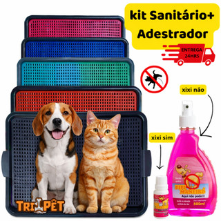 Tapete Sanitário Canino Lavável Com ou Sem Educador Adestrador Xixi Pode e Não Pode Para …