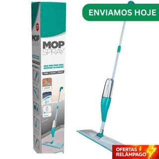 MOP Spray Rodo Esfregão com Reservatório Rodo Magico Limpa Seca em Oferta na Shopee