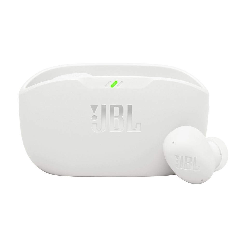 Fone de Ouvido JBL TWS Wave Buds 2 Bluetooth Branco IP54 em Oferta na Shopee
