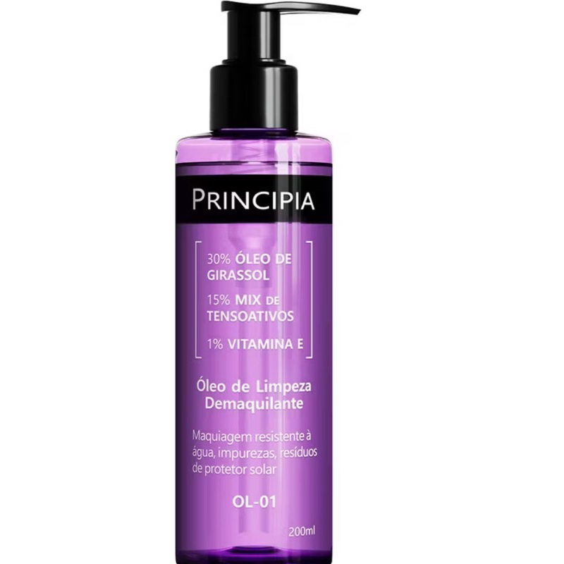 Óleo de Limpeza Demaquilante Principia OL-01 em Oferta na Shopee