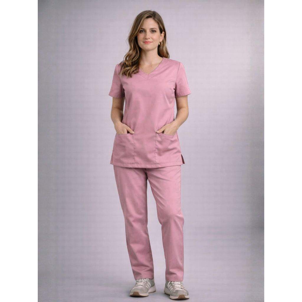 Conjunto Pijama Cirurgico Scrub Hospitalar Unissex Profissional Feminino em Oferta na Shopee