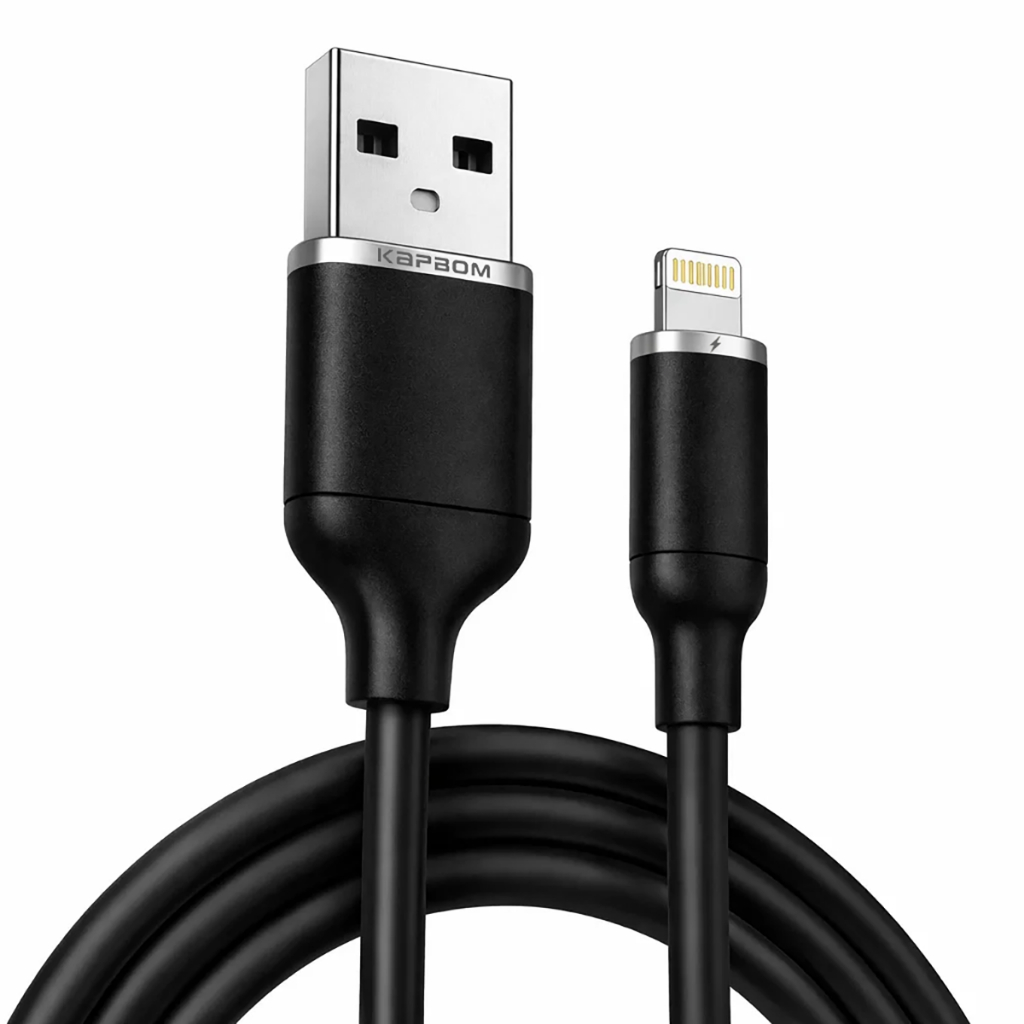 Cabo Carregador USB para Lightning Carga Rápida 4.8A Reforçado Kapbom em Oferta na Shopee