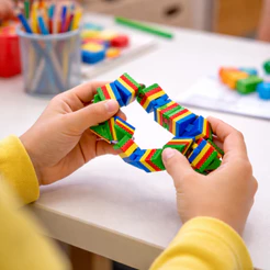 Cubo Sensorial Anti-Estresse Fidget 3D Reduz Ansiedade, Autismo, TDAH e Neurodivergência Sensorial