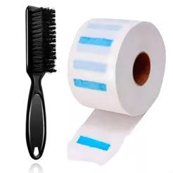 Kit Barbeiro Profissional Escovinha Disfarce + 100 Golas Higiênicas