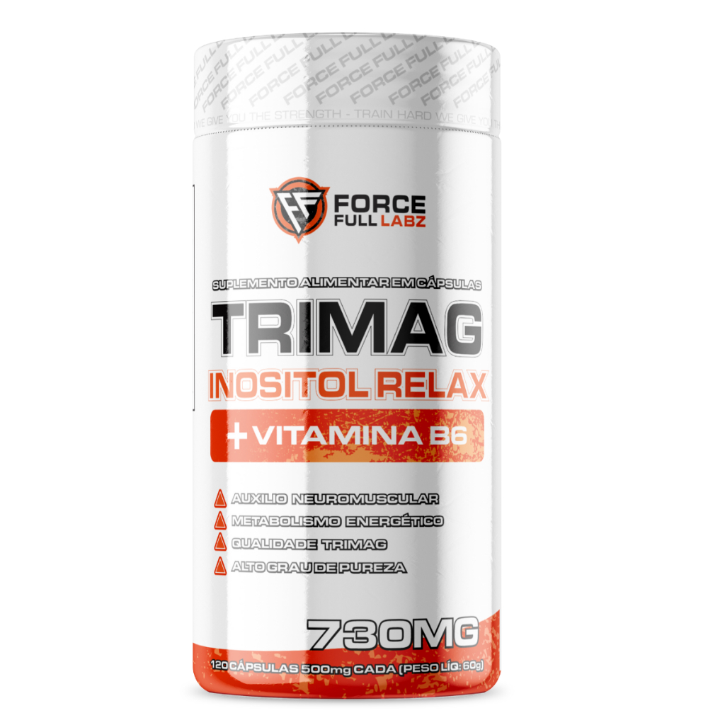 Tri Magnésio 3 Magnésio - Bisglicinato De Magnésio, Malato De Magnésio, Taurato De Magnésio, Vitamina B6, Inosito