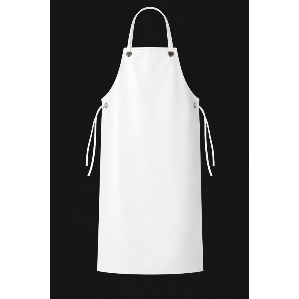 Avental Pvc Forrado Ilhós Impermeável Açougue Frigorífico Cozinha Peixaria Padaria Pintura