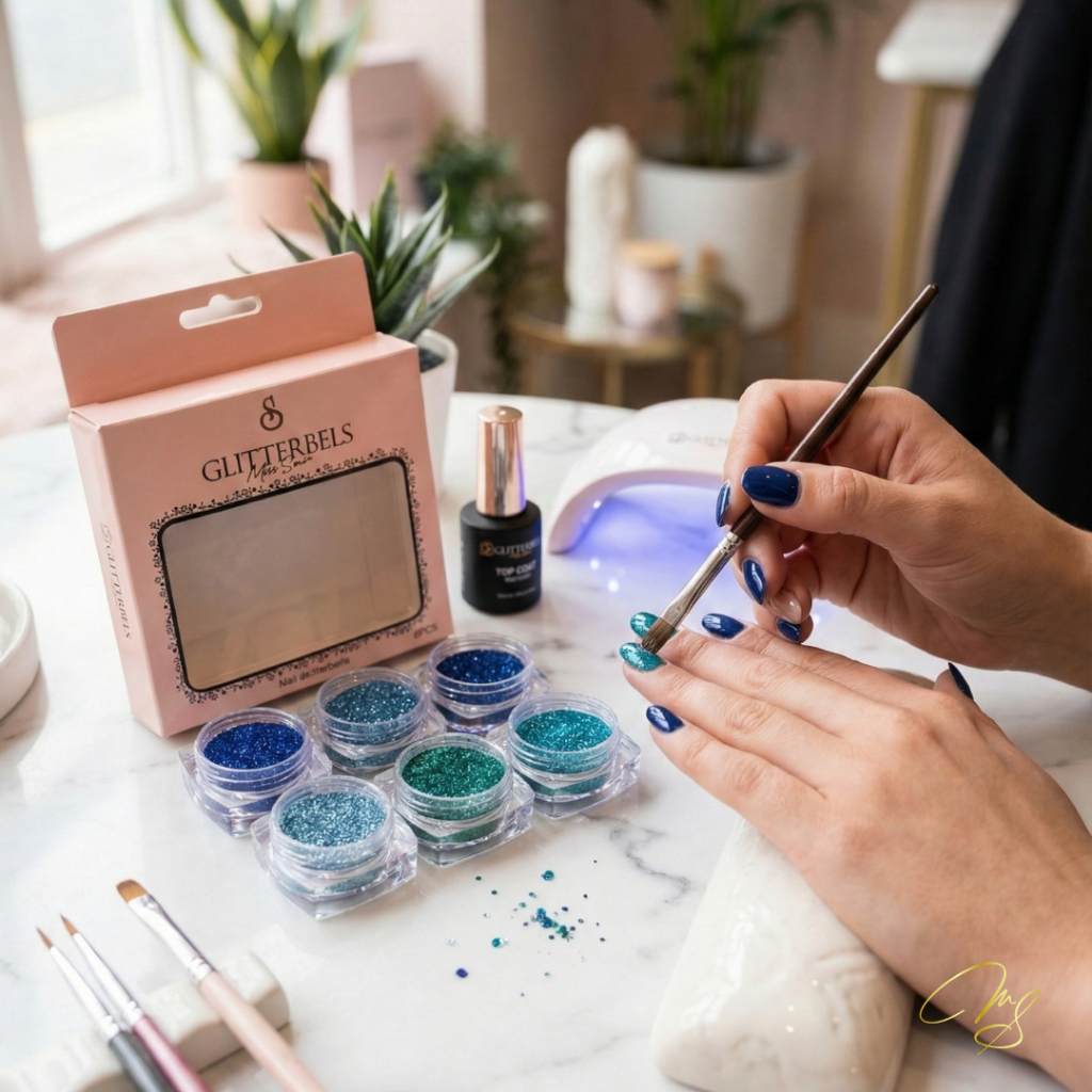 Kit Glitter para Unhas 6 Cores Encapsuladas Nails Resina Arte Carnaval Escolher Variação - SQ7604 em Oferta na Shopee