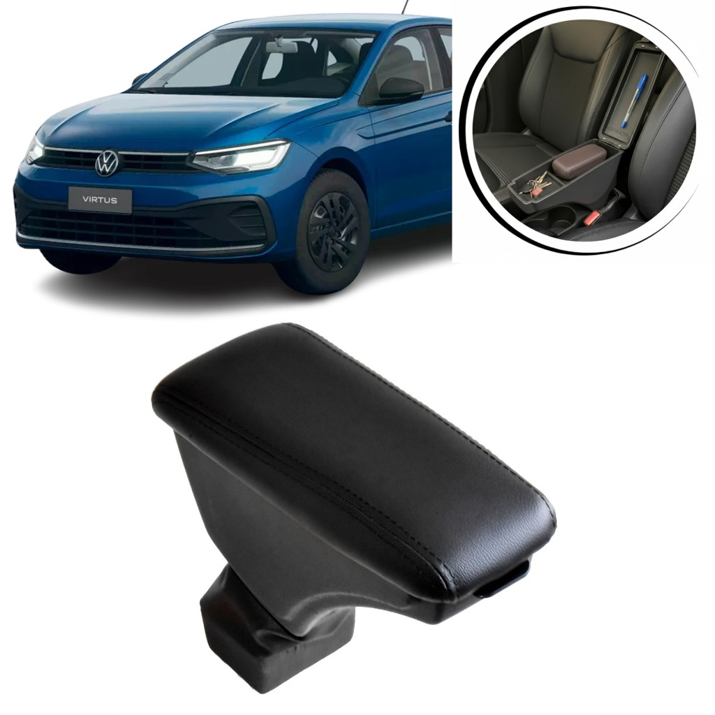 Apoio Descanso De Braço Vw Virtus 2018-2026 Console Central em Oferta na Shopee
