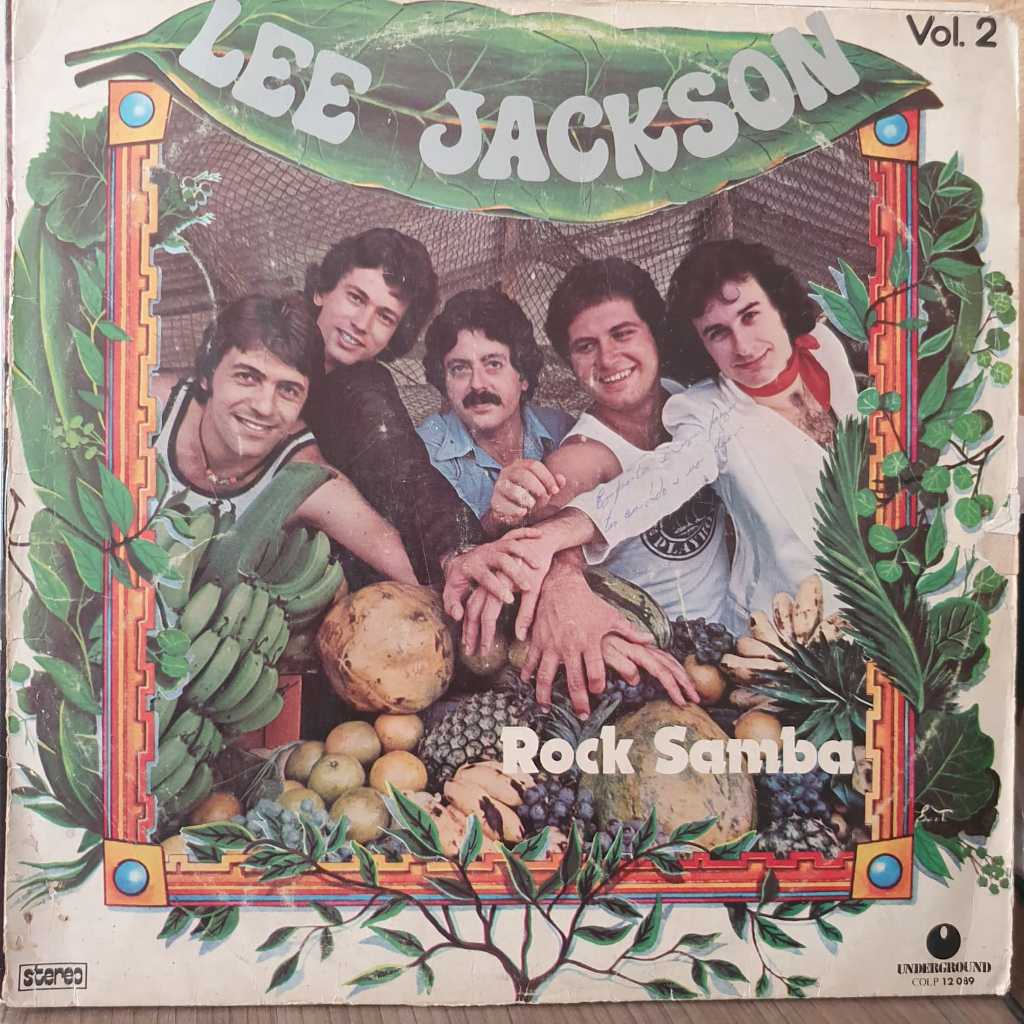 Lp Lee Jackson Rock Samba Vol 2 Vg