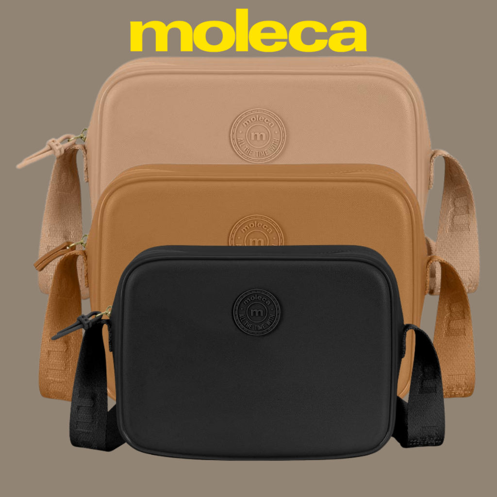 Bolsa Moleca Alça Transversal Modelo Retangular Casual Quadrada Lateral Pequena Original Tiracolo