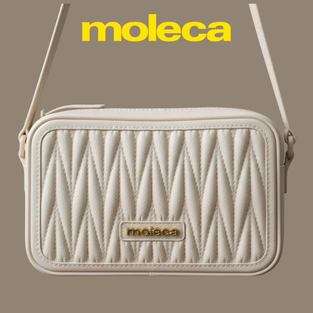 Bolsa Moleca Feminina Retangular Tiracolo Tressê Brilho Ziper Impermeavel Leve Pequena Resistente