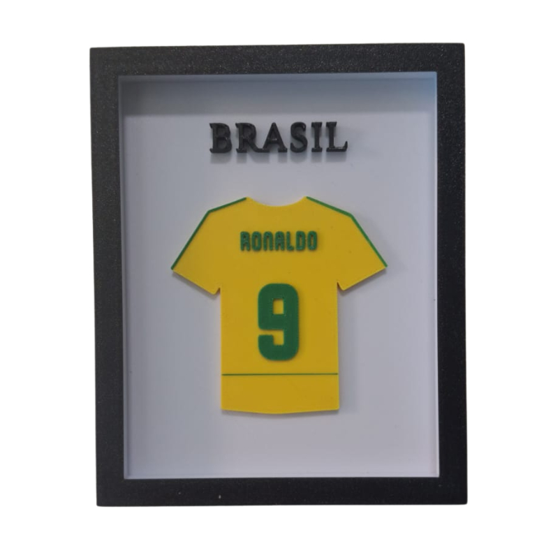 Quadro Decorativo Seleção Brasileira