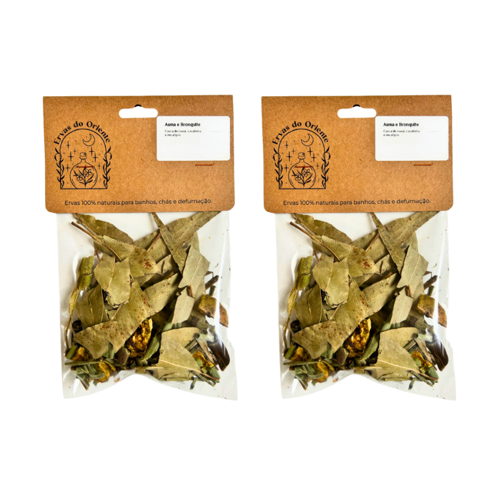 Chá Natural para Asma e Bronquite • Ervas Selecionadas • 15g em Oferta na Shopee