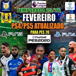 Option file p/ PES  2020 Ps4 Atualizado em Oferta na Shopee