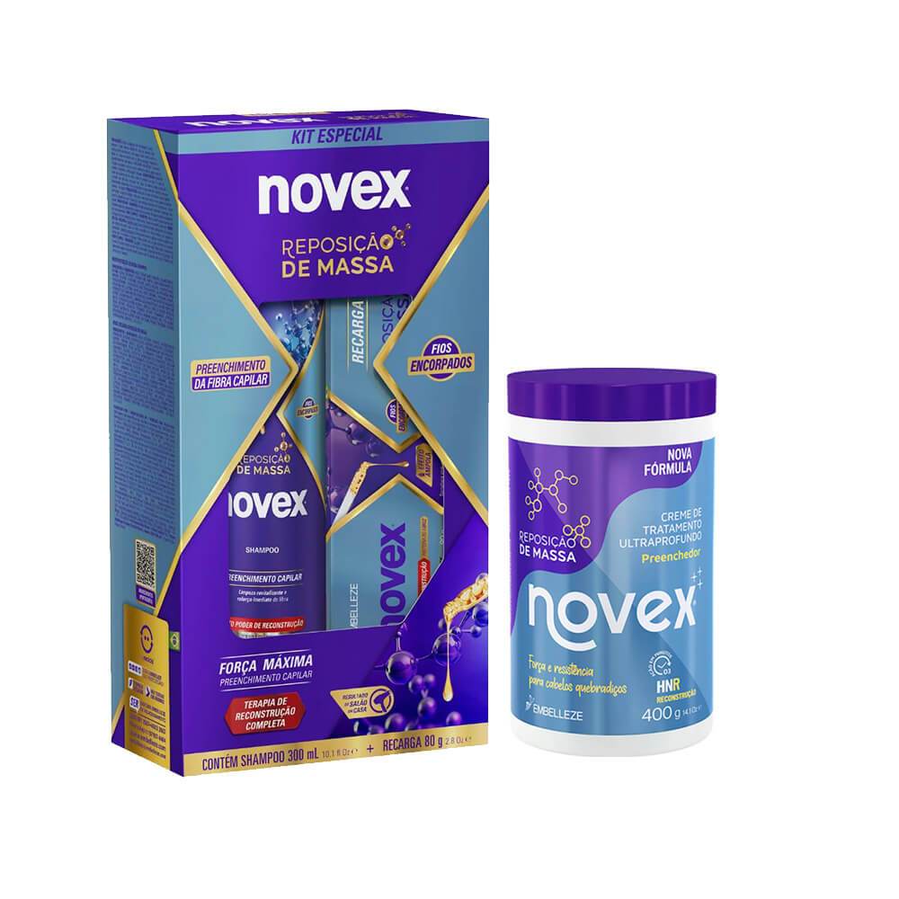 Kit Tratamento Novex Reposição De Massa em Oferta na Shopee