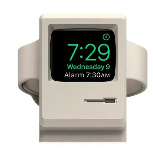 Base Carregadora iMac Retrô para Apple Watch – Suporte Dock