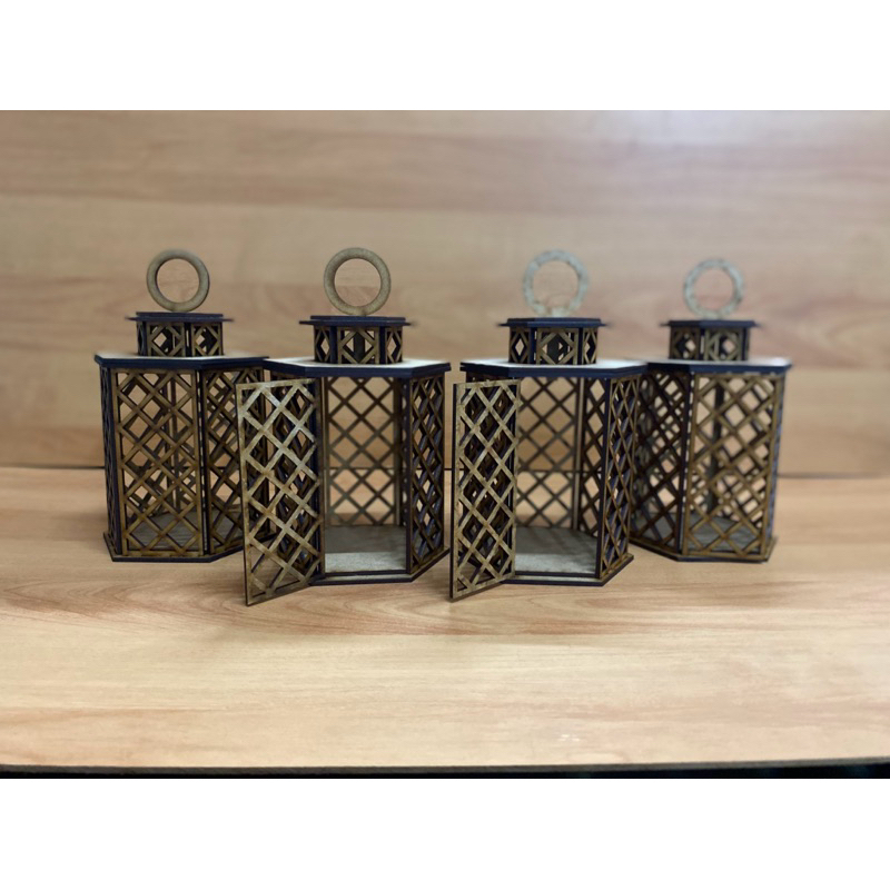 Kit 4 luminária, luminária Mdf,arandela,Lampião,arandela marroquina c