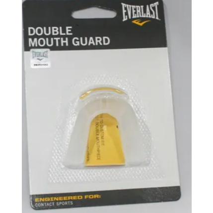 PROTETOR BUCAL DOUBLE MOUTH GUARD - EVERLAST