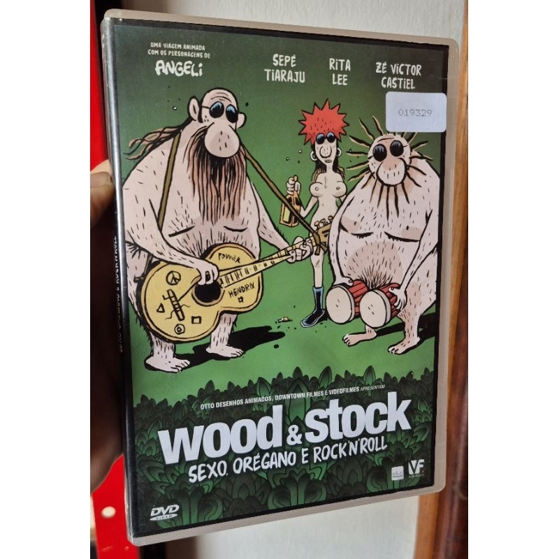 DVD Wood e Stock - Se**, Orégano e Rock 'N' Roll (Original) (Leia a Descrição)
