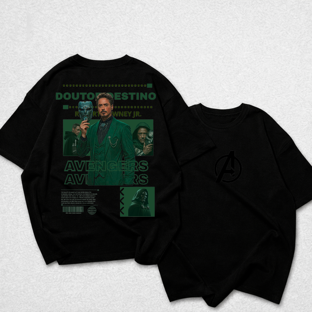Camisa Camiseta Vingadores Doomsday Filme Dr Destino Lançamento 100% Algodão