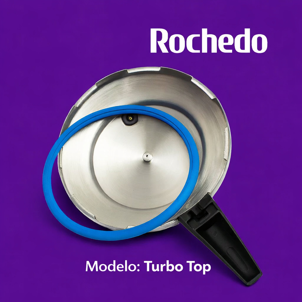 Borracha Anel Vedação Rochedo Turbo Top Panela Pressão 4,5 Litros Para Fechamento Externo em Oferta na Shopee
