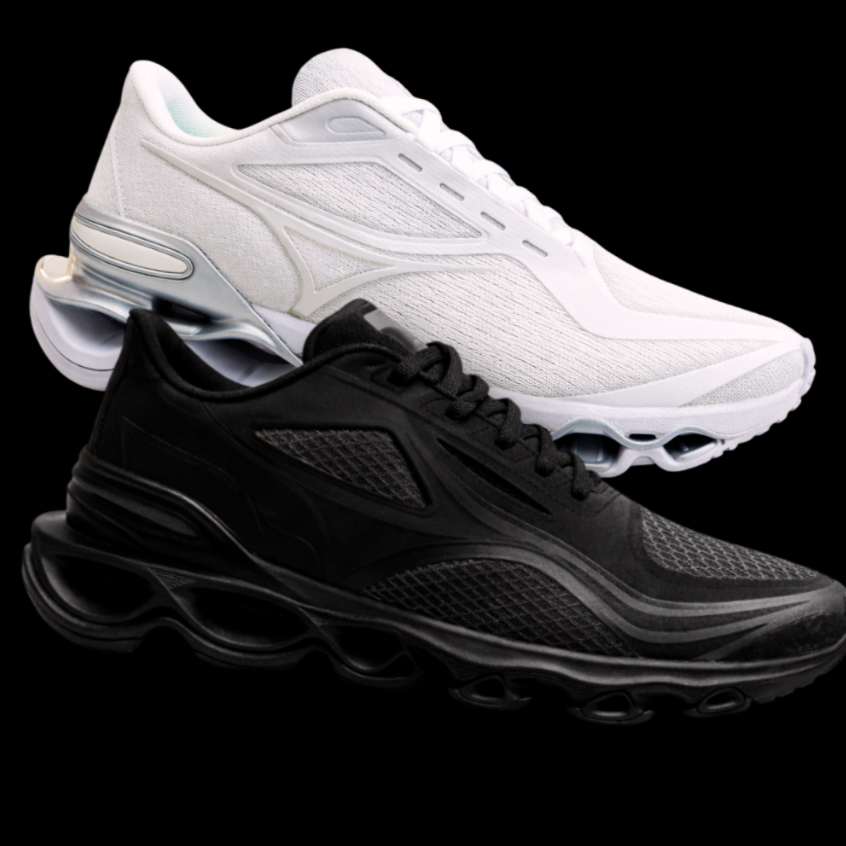 Kit 2 Tênis PRO 25 Esportivo Masculino Versátil Ultra Confortável Amortecimento Durabilidade Uso Diário Academia