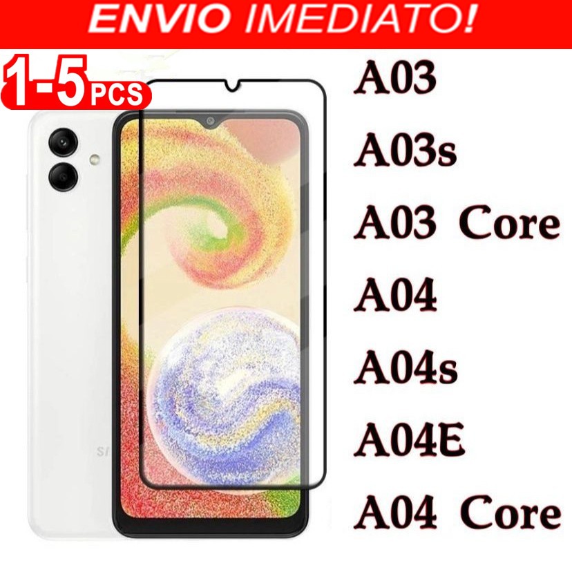 Película De Vidro 3D Samsung Galaxy A03 A03s A03Core A04 A04E A04s A04CORE