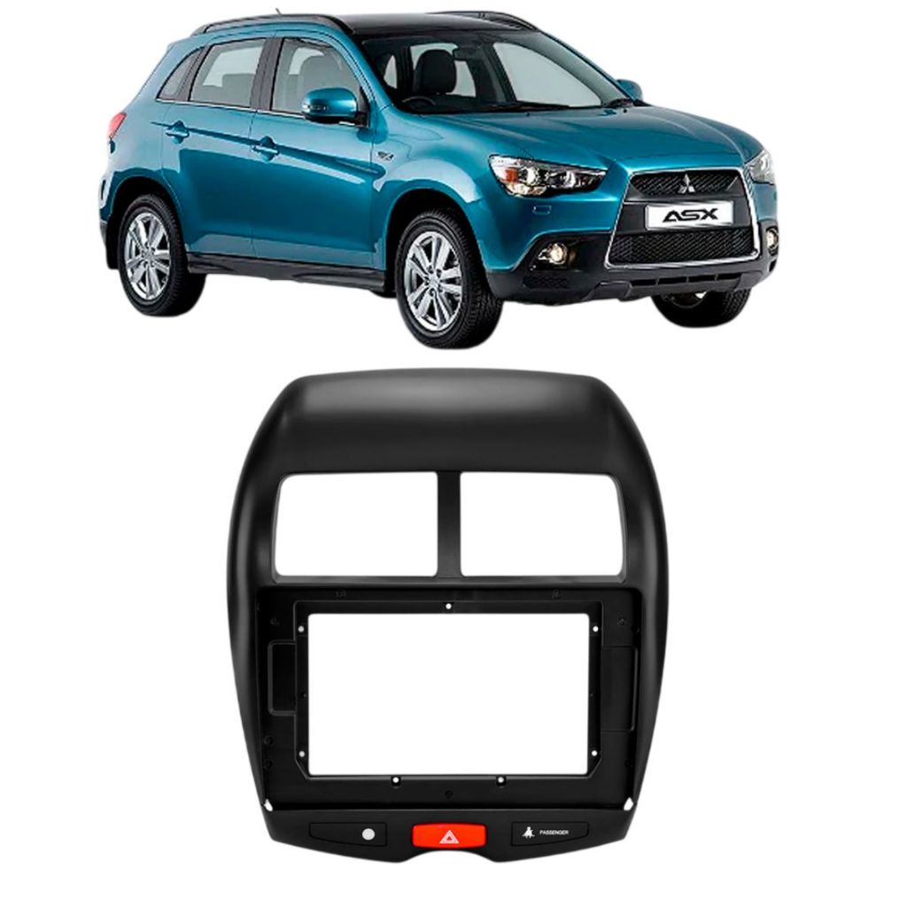 MOLDURA 2 DIN MITSUBISHI ASX 2010 10" EXPEX EPX10MT002