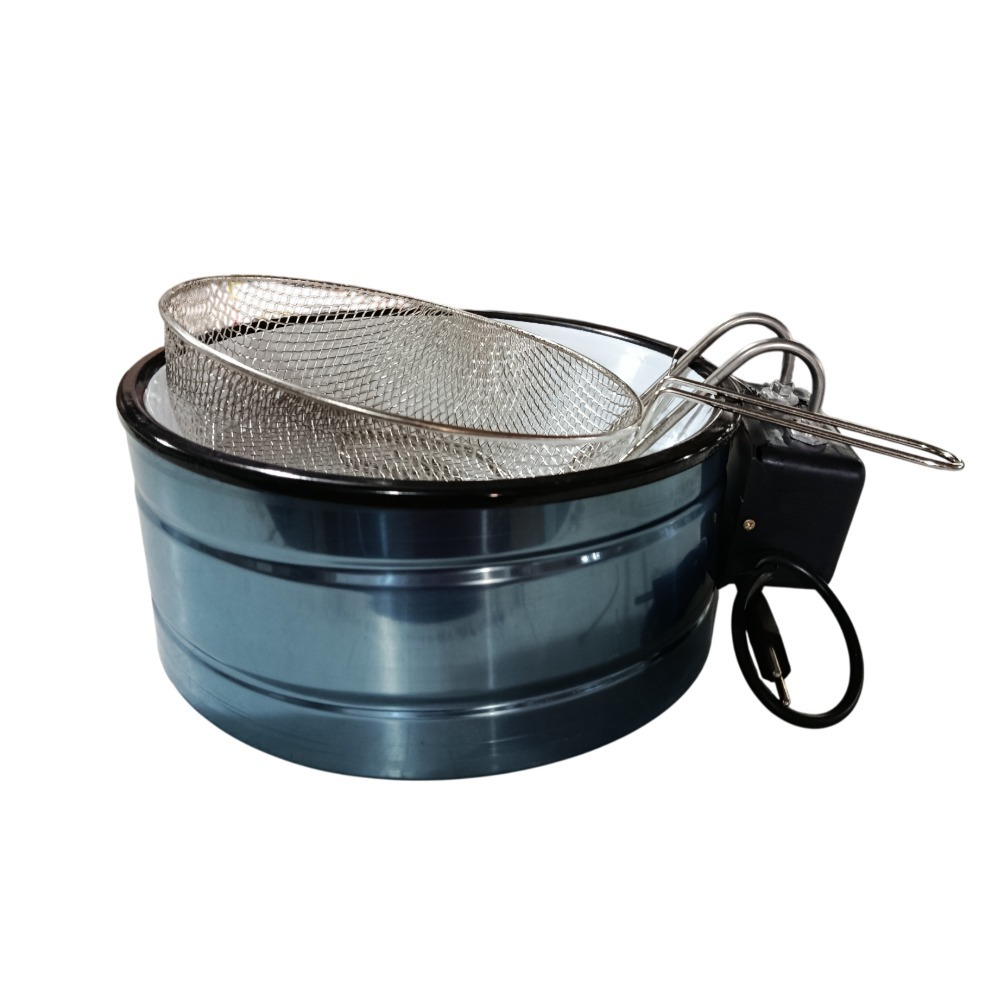 Frita Rápido Inox 3,5 L 220V Tacho Inmetro Branco