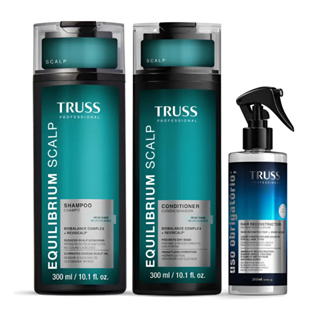 Truss Equilibrium Scalp Shampoo +Cond +Spray Uso Obrigatório 260ml em Oferta na Shopee