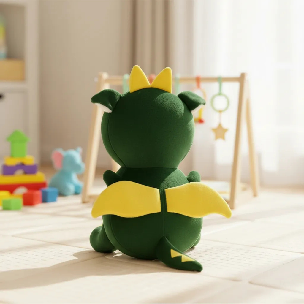 Almofada Mochila Protetora de Cabeça e Costas para Bebês Sentar Bichinhos Com Alça Menino e Menina