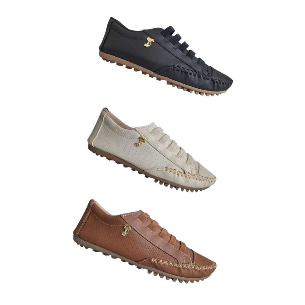 Tenis feminino sapatenis casual confort promoção Barato envio rápido