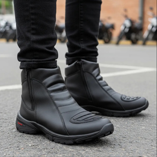 Coturno Masculino Motoqueiro Confortavel Resistente Form's em Oferta na Shopee