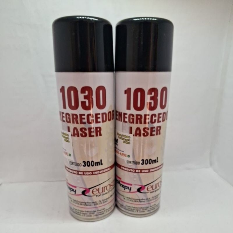 Kit com 2 Frascos Enegrecedor Laser Spray 1030 Frasco com 300ml