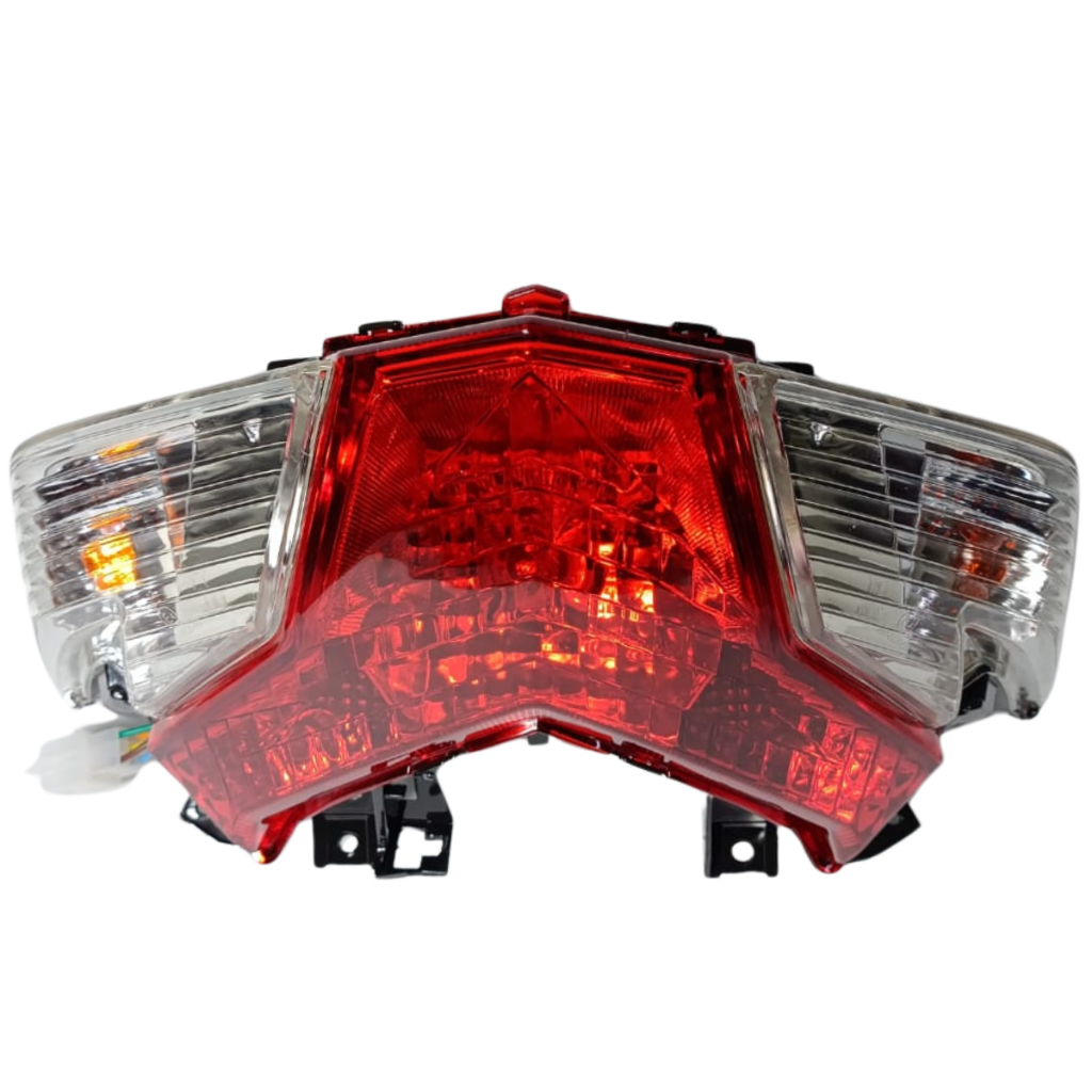 Lanterna Traseira Para Honda Elite 125 2019 2020 2021 2022 2023 2024 Com Chicote — imagem 2 de 2