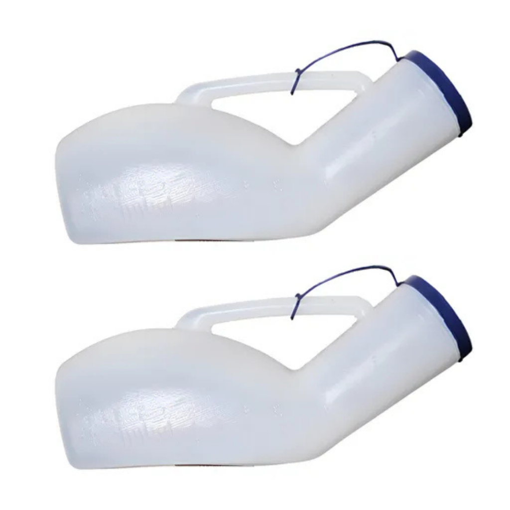 Papagaio Coletor Urina 1 Litro Masculino C/tampa Plastico em Oferta na Shopee