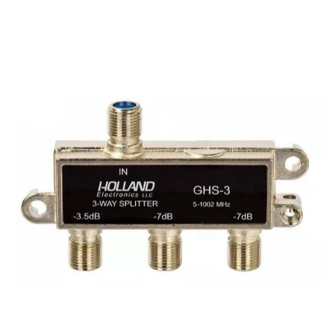 2 Divisor De Sinal De Antena 1x3 Uhf Vhf Satélite Net Htdv - Holland