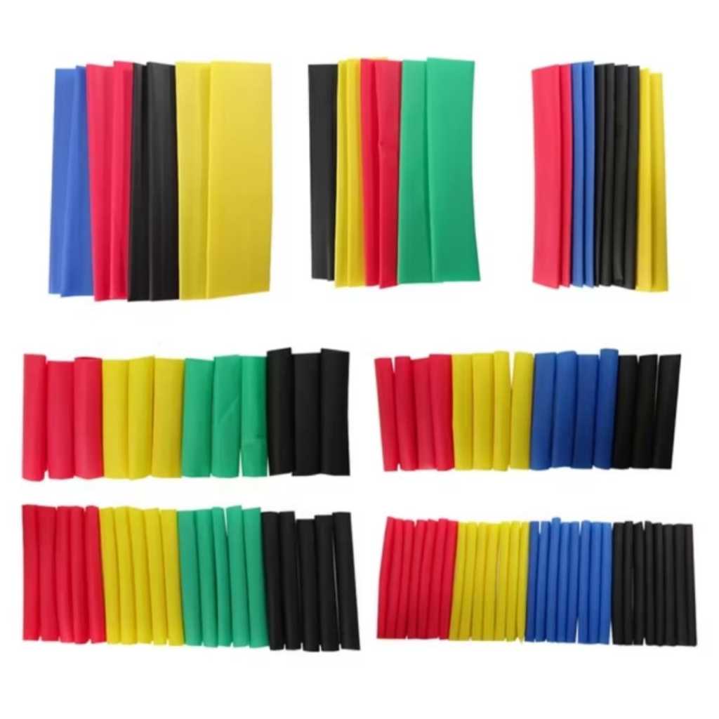 Espaguete Termo Retrátil Kit Mod. TZR1 c/164 tubos Multicores