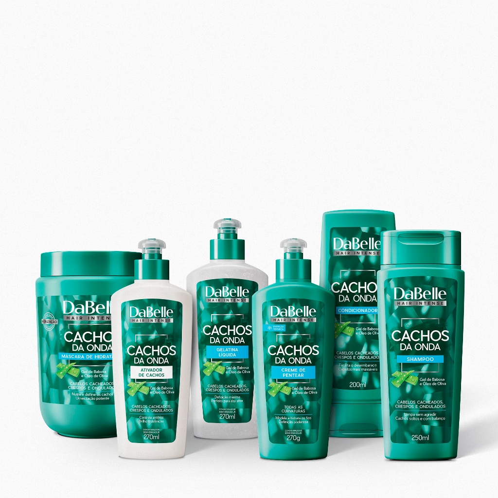 Kit Cachos da Onda Dabelle Hair - 6 Produtos em Oferta na Shopee