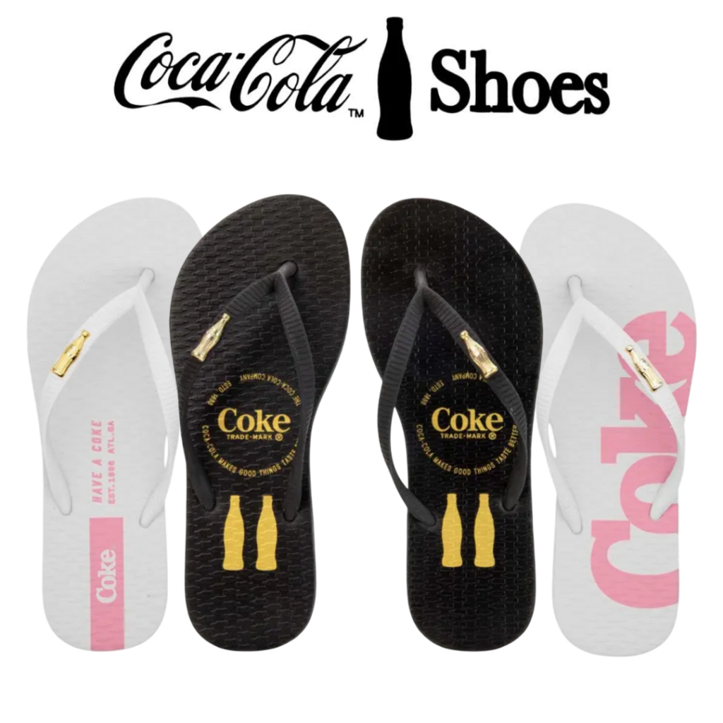 Chinelo Coca Cola Feminino de Dedo 33 ao 40 Lançamento Verão