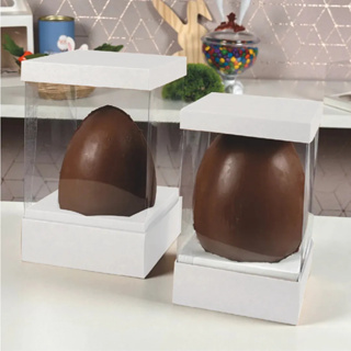 5~20 Caixas para Ovo Gourmet Em Pé Gourmet 500g/1Kg Páscoa BWB em Oferta na Shopee