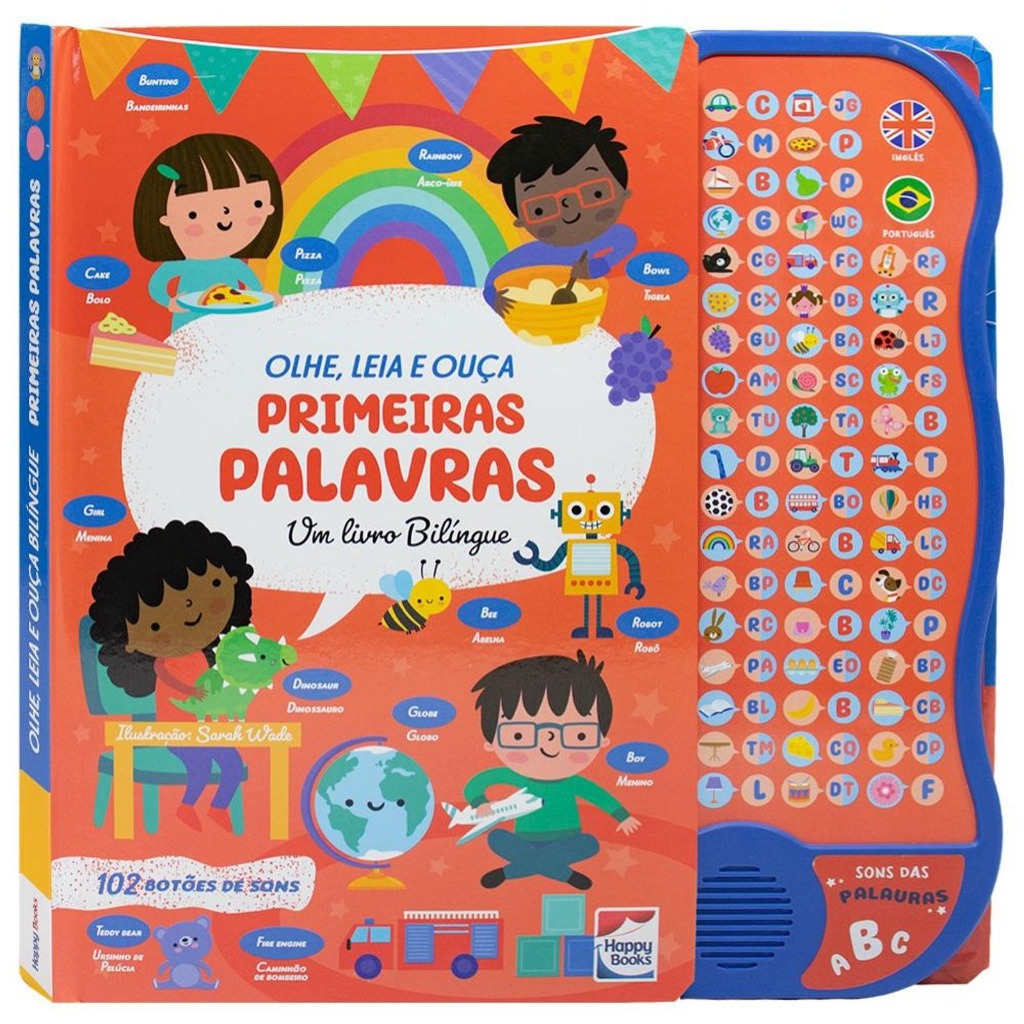 SONORO - Olhe, Leia e Ouça: Primeiras Palavras em Oferta na Shopee