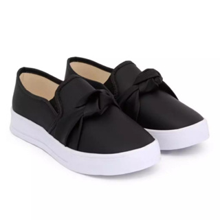 Tênis Feminino Casual Iate Slip On Stillus Calce Fácil Confortável Laço 1 Courino Santorini em Oferta na Shopee