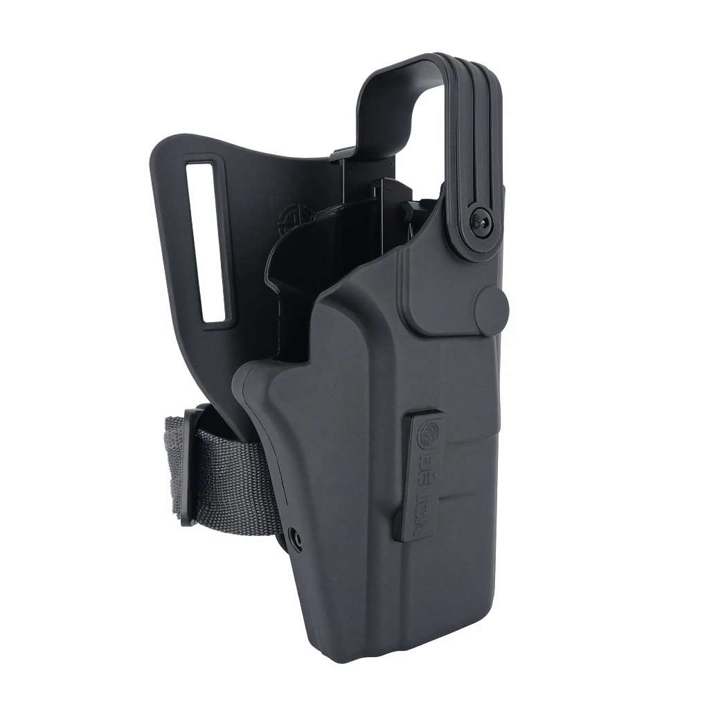 Coldre HÓRUS Mid-Ride Bélica - Preto - Edição Limitada - Glock G17 Gen 4/5 Glock G19 Gen 4/5