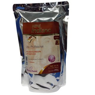 Henê Pó Indiano Divina Dama 240g em Oferta na Shopee